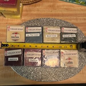 Vegan Hand Made Soap set